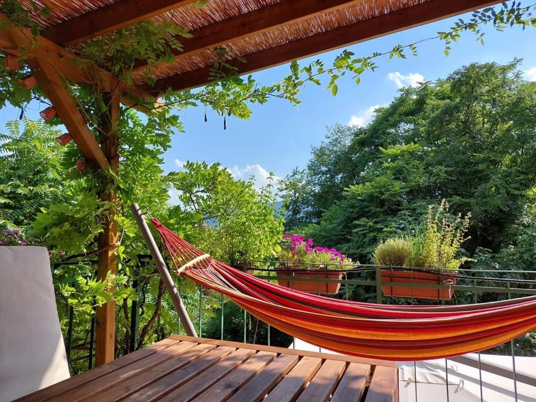 La Casa Rosa Di Segusino With Spa Jacuzzi In Garden Sequsino Екстер'єр фото