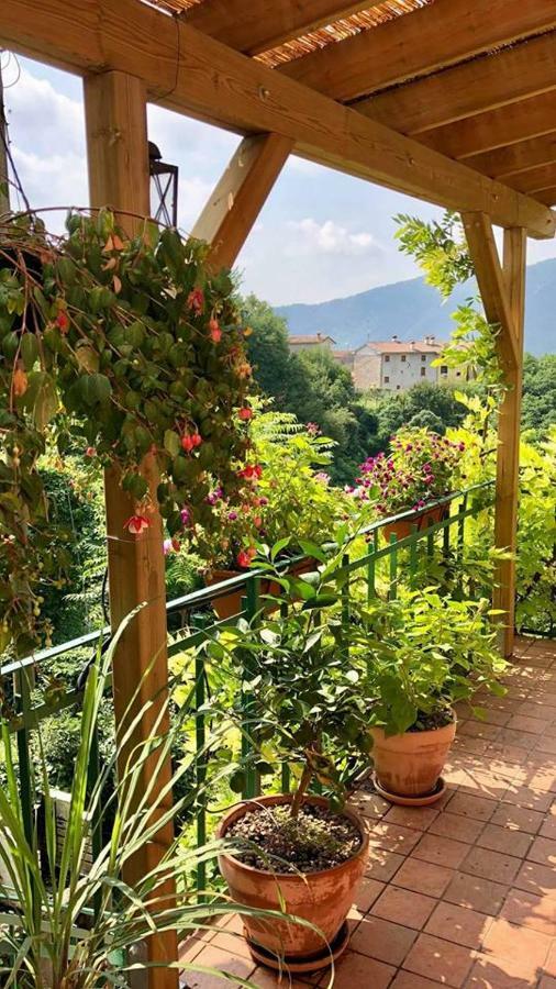 La Casa Rosa Di Segusino With Spa Jacuzzi In Garden Sequsino Екстер'єр фото