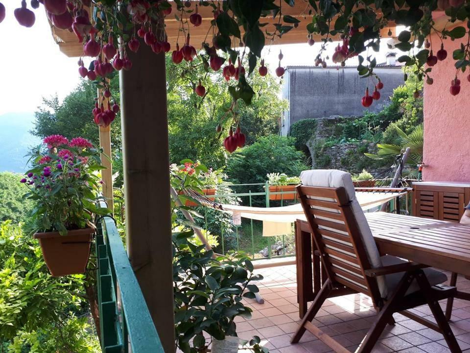 La Casa Rosa Di Segusino With Spa Jacuzzi In Garden Sequsino Екстер'єр фото